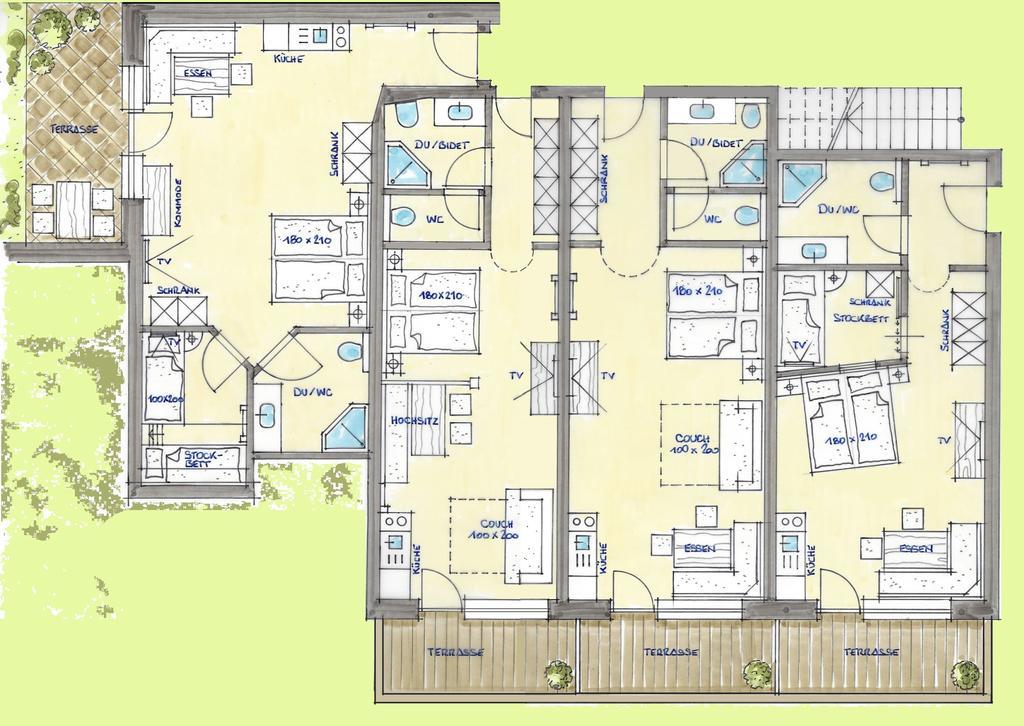 Appartements Stadlerhof 克拉姆萨赫 外观 照片